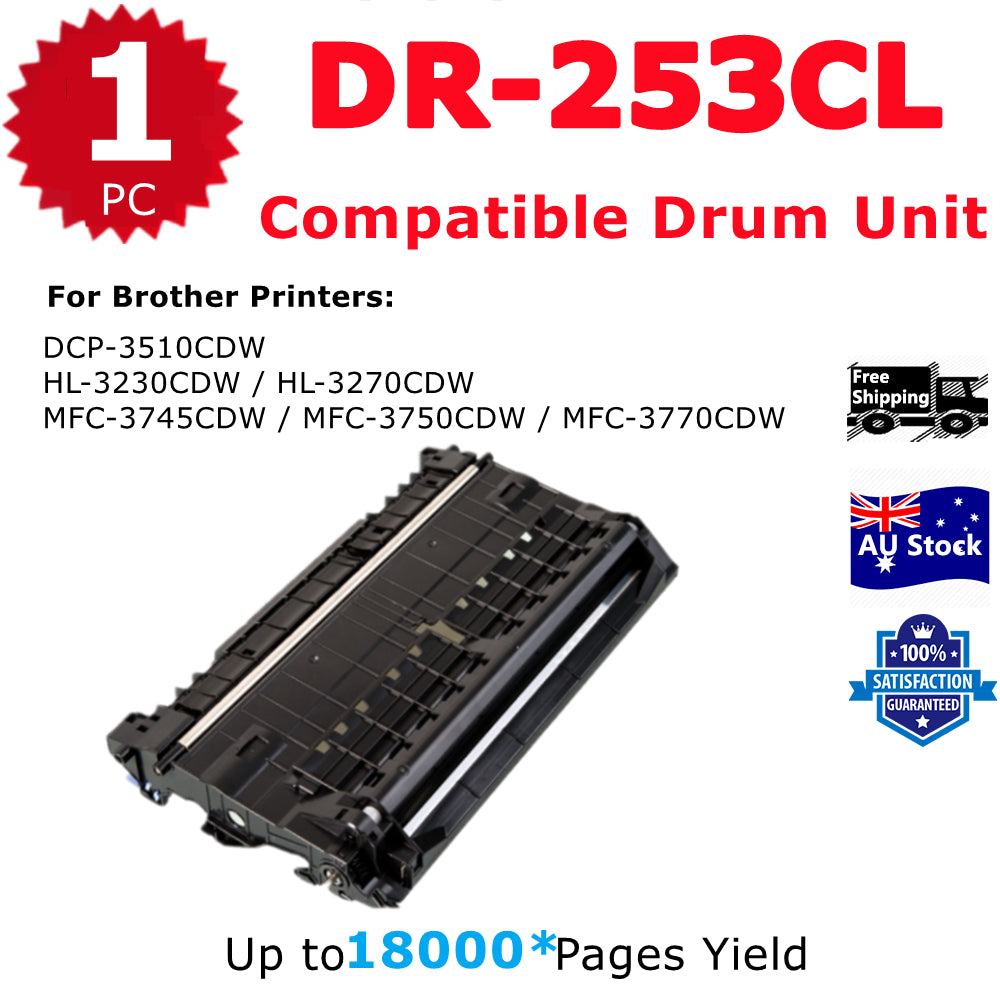 1 Pack InkSales Brother DR-253CL Compatible Drum Unit